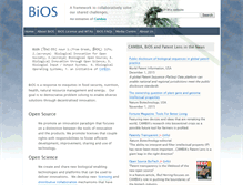 Tablet Screenshot of bios.net